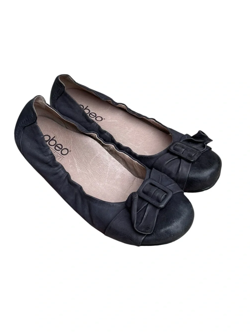 Abeo B.I.O.System Dark Gray Tabitha  Ballet Flats - Women's Comfort Slip-Ons